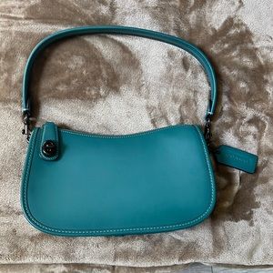 Coach Swinger Bag Retro Teal Color